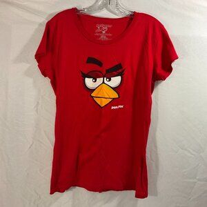Fifth Sun - Angry Birds - Short Sleeve Tee - Red - Kids' Size 2XL for Girls